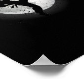 テコンドムーンキックプラネット武術アーツファン空手 ポスター (角)