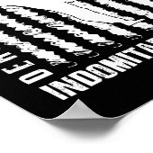 テコンドワイシャツ5テネツテコンドー武術アート ポスター (角)