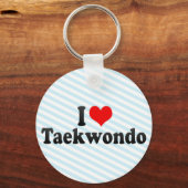 テコンドーが大好き キーホルダー (正面)
