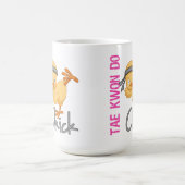 テコンドーのひよこ コーヒーマグカップ (中央)