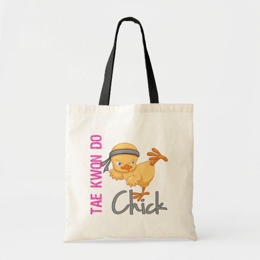 テコンドーのひよこ トートバッグ (正面)