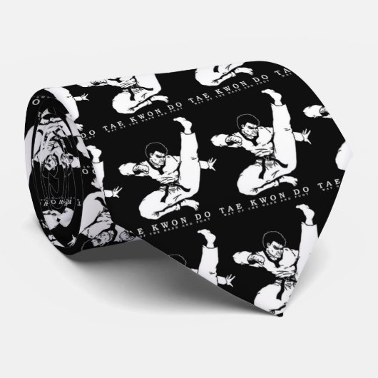 テコンドーのタイ ネクタイ (ロール)