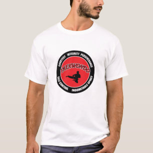 テコンドーの主義の円 Tシャツ