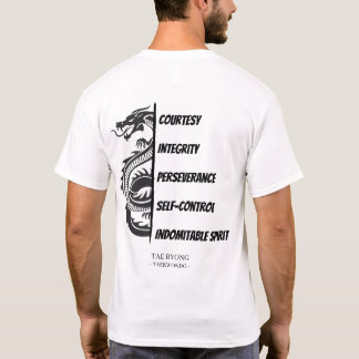 テコンドーの十戒 Tシャツ