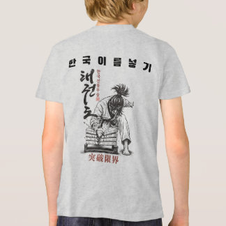 テコンドーの限界突破 韓国武道 ビンテージ トライブレンドTシャツ