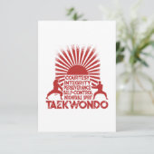 テコンドーの5つの教義 カード (スタンド正面)