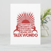 テコンドーの5つの教義 シーズンカード (スタンド正面)