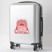 テコンドーの5つの教義 シール (スーツケース)