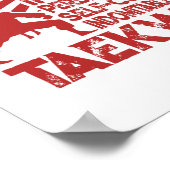 テコンドーの5つの教義 ポスター (角)