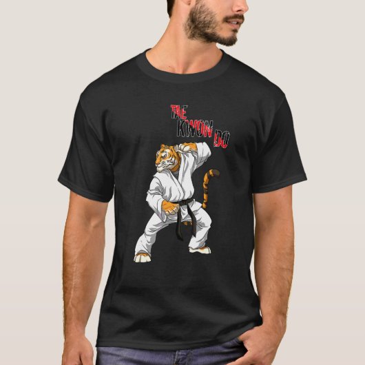 テコンドータイガー Tシャツ (正面)
