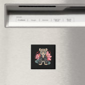 テコンドーヒョウキックボクシングアニマル柔術 マグネット (インサイチュ (食洗機))