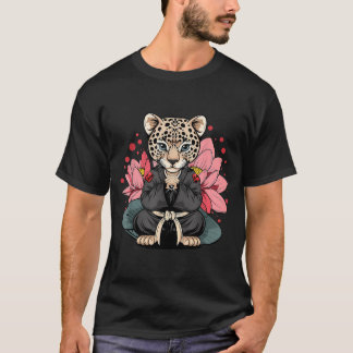 テコンドーヒョウキックボクシングアニマル柔術 Tシャツ