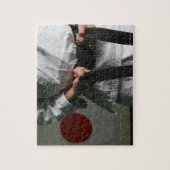 テコンドー戦闘機緊締ベルト ジグソーパズル (縦)