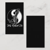 テコンドー武術アーツテコンドセルフディフェンス 名刺 (正面/裏面)