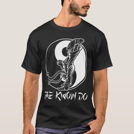 テコンドー武術アーツテコンドセルフディフェンス Tシャツ (正面)