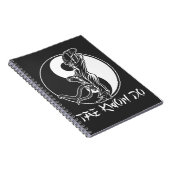 テコンドー武術アーツテコンドー自己防衛 ノートブック (右側)