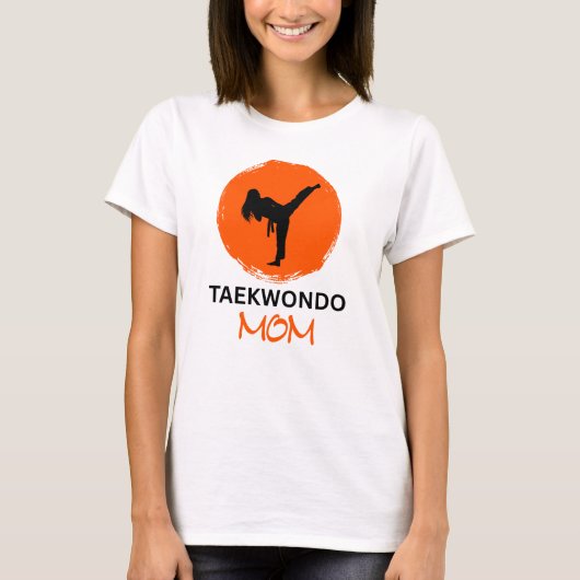 テコンドー母 Tシャツ (正面)