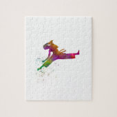 テコンドー空手エンアクアレラ ジグソーパズル (縦)