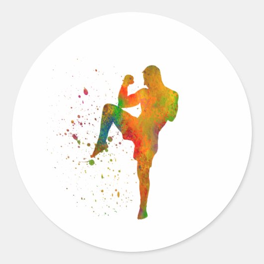 テコンドー空手エンアクアレラ ラウンドシール (正面)