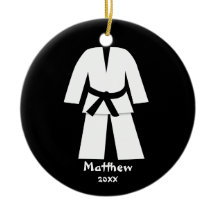 テコンドー空手ブラックベルトパーソナライズされた