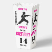 テコンドー誕生日パーティー、テコンドー女子プレーヤー フェイバーボックス (正面)