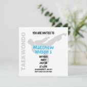 テコンドー誕生日パーティー、テコンドー棋士 招待状 (スタンド正面)