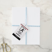 テコンドー選手、誕生日ガール、チーム空手 ギフトタグ (より糸付き)