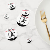 テコンドー選手、誕生日ギフト、チーム空手 コンフェッティ (グループ)