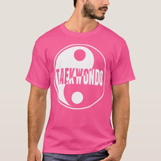 テコンドー陰陽テコンドデュタリティー Tシャツ (正面)