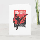 テコンドー カード (正面)