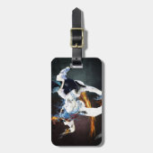 テコンドー ラゲッジタグ (正面縦)