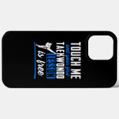 テコンド子供へー男女の子女セルフ Case-Mate iPhoneケース (裏面 (横))