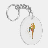 テコンド空手アンカレラ キーホルダー (正面左)