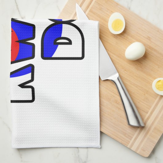 テコンド キッチンタオル (四つ折り)