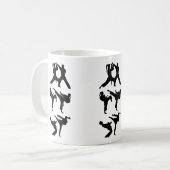 テコンド コーヒーマグカップ (正面左)