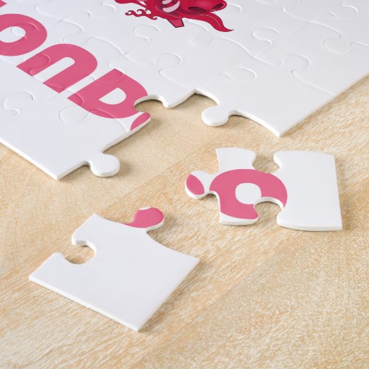 テコンド ジグソーパズル (側面)