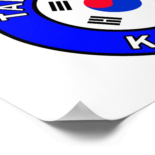 テコンド ポスター (角)