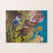 テサロニカ正教会の聖徳聖人のアイコン ジグソーパズル (横)