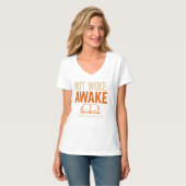 テサロニケの人々への第一の手紙 5:6 眠らずに目を覚ます Tシャツ (正面フル)