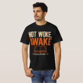テサロニケの信徒への手紙一 5:6 目覚めよ Tシャツ (正面フル)