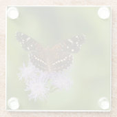 テサン三日月蝶 ガラスコースター (裏面)