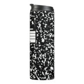 テシマート |コンポジションノートブックサーマルタンブラー タンブラー (回転右)