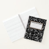 テシマート |構成ノートブックのスパイラルワイド ノートブック (内部)