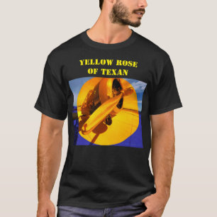 テシャンの黄色いバラ(北米T-6テキサン) Tシャツ