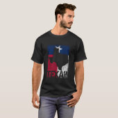 テシャンプライドテキサス州ことわざ州 Tシャツ (正面フル)