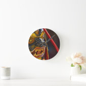 テシュフェスティバル ラウンド壁時計 (ホーム)