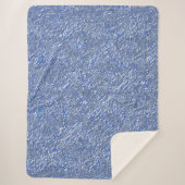 テシュラ・ルスティカ・アズール・エフェイト・プラテアド シェルパブランケット (正面)