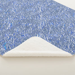 テシュラ・ルスティカ・アズール・エフェイト・プラテアド シェルパブランケット