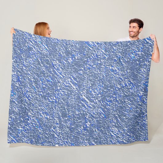テシュラ・ルスティカ・アズール・エフェイト・プラテアド フリースブランケット (インサイチュ)