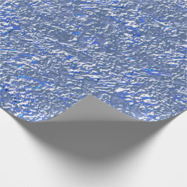 テシュラ・ルスティカ・アズール・エフェイト・プラテアド ラッピングペーパー